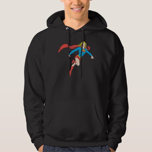 Supergirl Pose 1 Hoodie (Vorderseite)