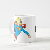 Supergirl Pose 1 Kaffeetasse (Vorderseite Links)