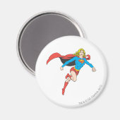 Supergirl Pose 1 Magnet (Vorderseite/Rückseite)