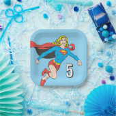 Supergirl Pose 1 Pappteller (Party)