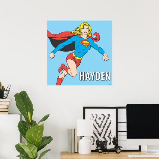 Supergirl Pose 1 Poster (Heimbüro)