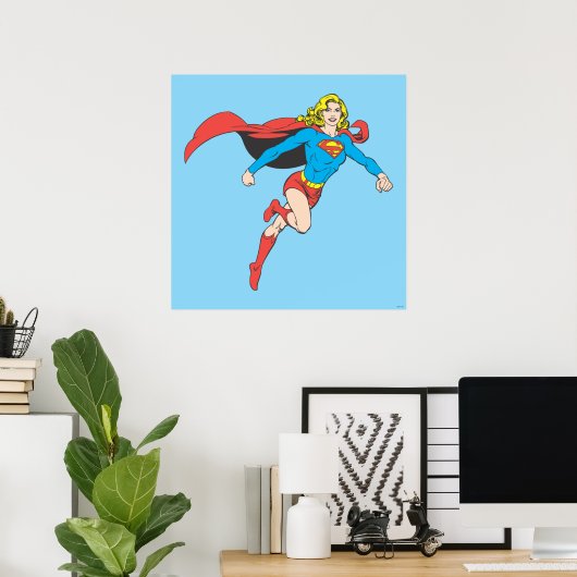Supergirl Pose 1 Poster (Heimbüro)