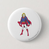 Supergirl-Pose 2 Button (Vorderseite)