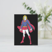 Supergirl-Pose 2 Postkarte (Stehend Vorderseite)