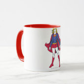 Supergirl-Pose 2 Tasse (Vorderseite Links)