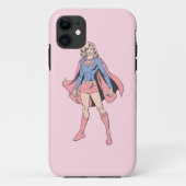 Supergirl Pose 3 Case-Mate iPhone Hülle (Rückseite)