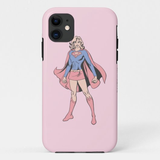 Supergirl Pose 3 Case-Mate iPhone Hülle (Rückseite)
