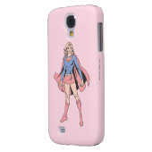 Supergirl-Pose 3 Case-Mate Samsung Galaxy Hülle (Rückseite Links)