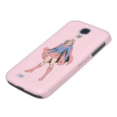Supergirl-Pose 3 Case-Mate Samsung Galaxy Hülle (unten)