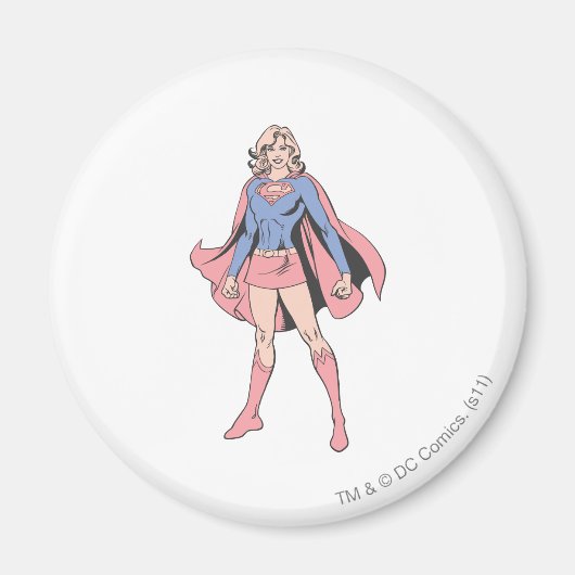 Supergirl-Pose 3 Magnet (Vorne)