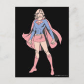 Supergirl-Pose 3 Postkarte (Vorderseite)
