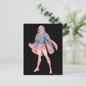 Supergirl-Pose 3 Postkarte (Stehend Vorderseite)