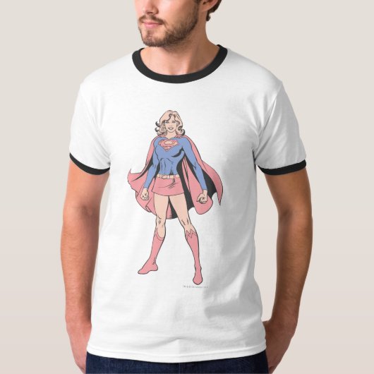 Supergirl-Pose 3 T-Shirt (Vorderseite)