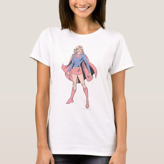 Supergirl-Pose 3 T-Shirt (Vorderseite)