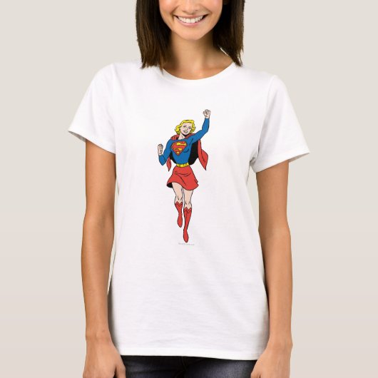Supergirl-Pose 4 T-Shirt (Vorderseite)