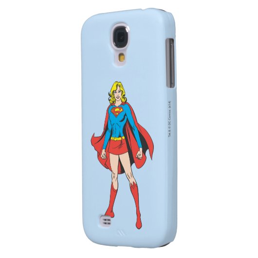 Supergirl-Pose 5 Case-Mate Samsung Galaxy Hülle (Rückseite Links)