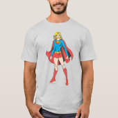 Supergirl-Pose 5 T-Shirt (Vorderseite)