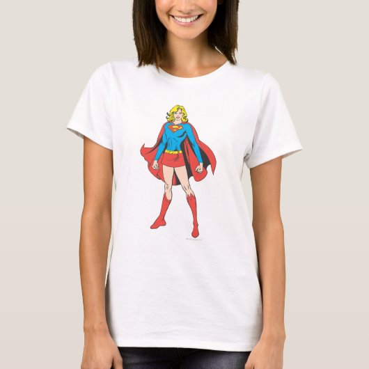 Supergirl-Pose 5 T-Shirt (Vorderseite)