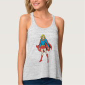 Supergirl-Pose 5 Tank Top (Vorderseite)