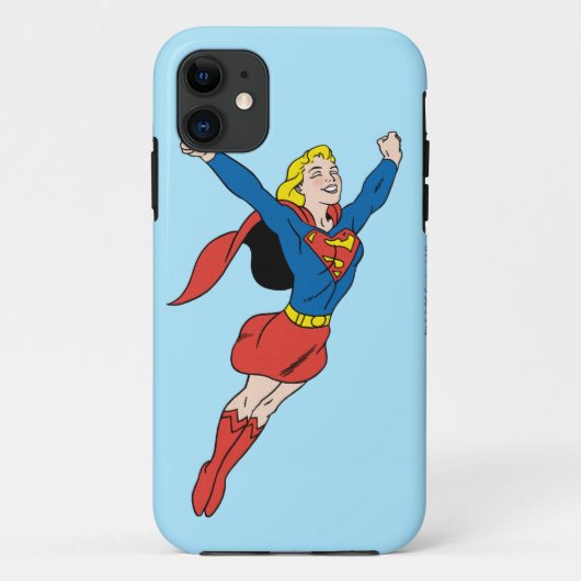 Supergirl-Pose 6 Case-Mate iPhone Hülle (Rückseite)