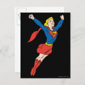 Supergirl-Pose 6 Postkarte (Vorne/Hinten)