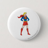 Supergirl-Pose 7 Button (Vorderseite)
