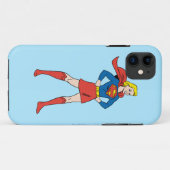 Supergirl-Pose 7 Case-Mate iPhone Hülle (Rückseite (Horizontal))