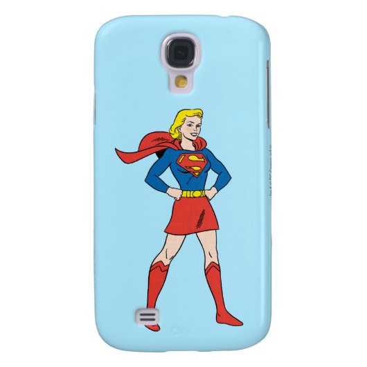 Supergirl-Pose 7 Case-Mate Samsung Galaxy Hülle (Rückseite)