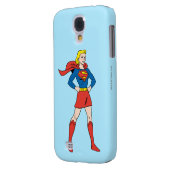 Supergirl-Pose 7 Case-Mate Samsung Galaxy Hülle (Rückseite Links)