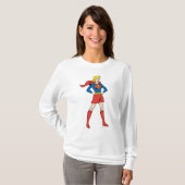 Supergirl-Pose 7 T-Shirt (Vorne ganz)