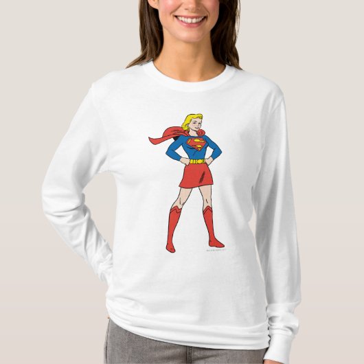 Supergirl-Pose 7 T-Shirt (Vorderseite)