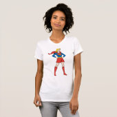 Supergirl-Pose 7 T-Shirt (Vorne ganz)
