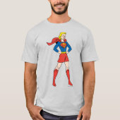 Supergirl-Pose 7 T-Shirt (Vorderseite)