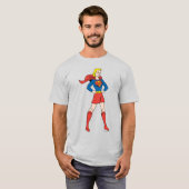 Supergirl-Pose 7 T-Shirt (Vorne ganz)