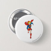 Supergirl-Pose 8 Button (Vorne & Hinten)