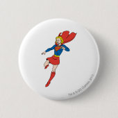 Supergirl-Pose 8 Button (Vorderseite)