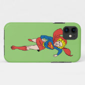 Supergirl-Pose 8 Case-Mate iPhone Hülle (Rückseite (Horizontal))