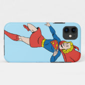 Supergirl-Pose 8 Case-Mate iPhone Hülle (Rückseite (Horizontal))