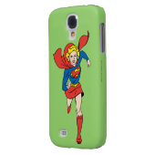 Supergirl-Pose 8 Case-Mate Samsung Galaxy Hülle (Rückseite Links)