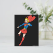Supergirl-Pose 8 Postkarte (Stehend Vorderseite)