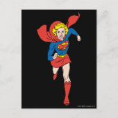 Supergirl-Pose 8 Postkarte (Vorderseite)
