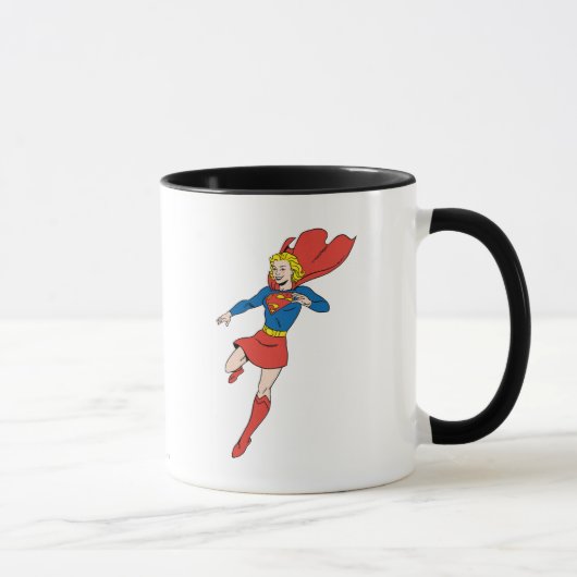 Supergirl-Pose 8 Tasse (Rechts)