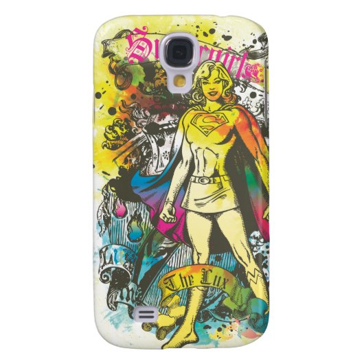 Supergirl-Pose Case-Mate Samsung Galaxy Hülle (Rückseite)