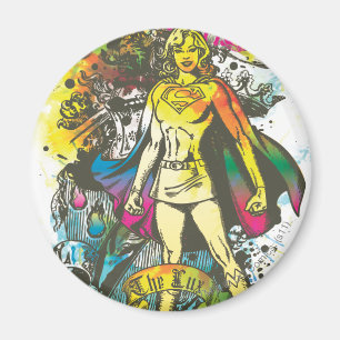 Supergirl-Pose Magnet