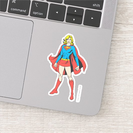 Supergirl-Posen Aufkleber (Detail)