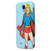 Supergirl-Posen Case-Mate Samsung Galaxy Hülle (Rückseite Links)