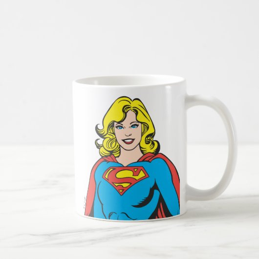 Supergirl Posen Kaffeetasse (Rechts)