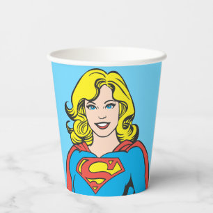 Supergirl Posen Pappbecher