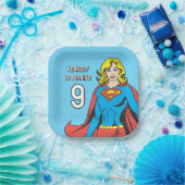 Supergirl Posen Pappteller (Party)