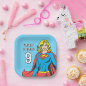 Supergirl Posen Pappteller (Party)